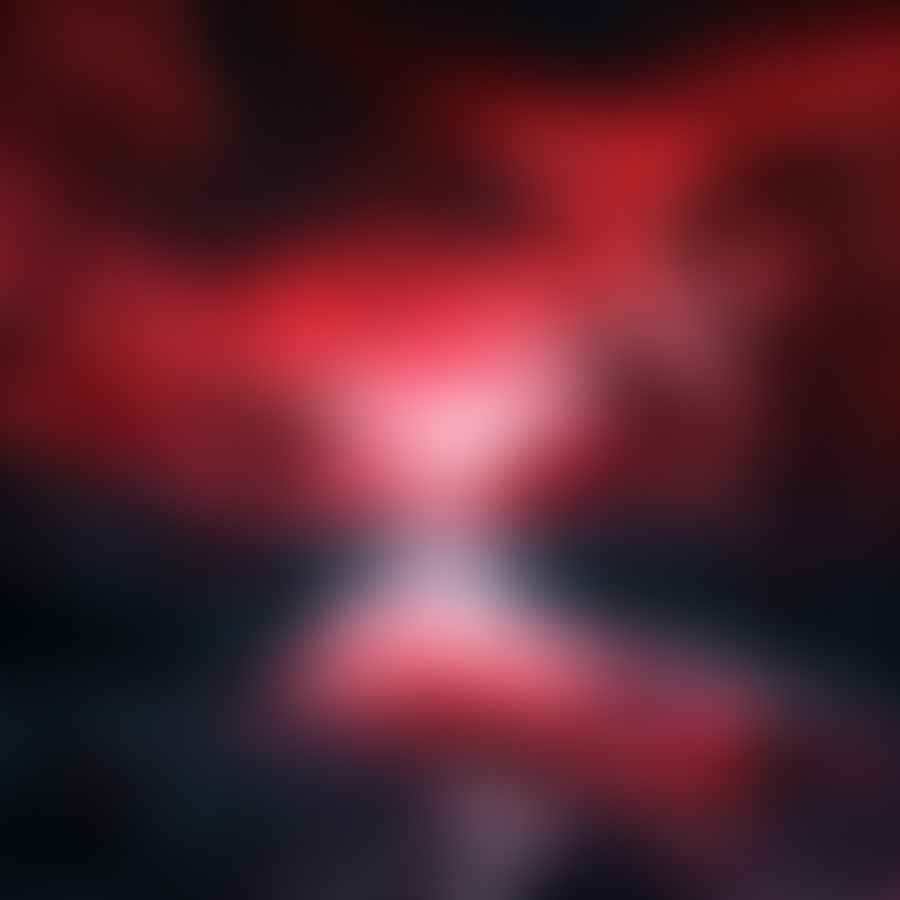 Artistic representation of infrared light