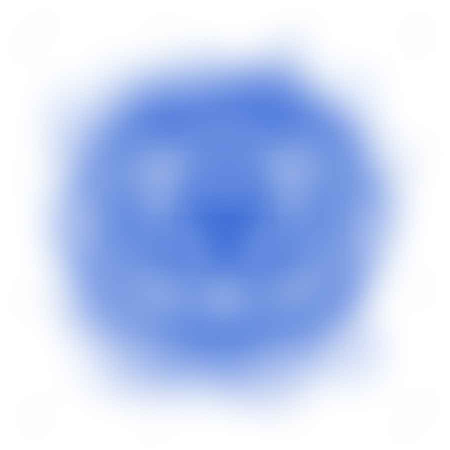Indigo colored third eye chakra symbol