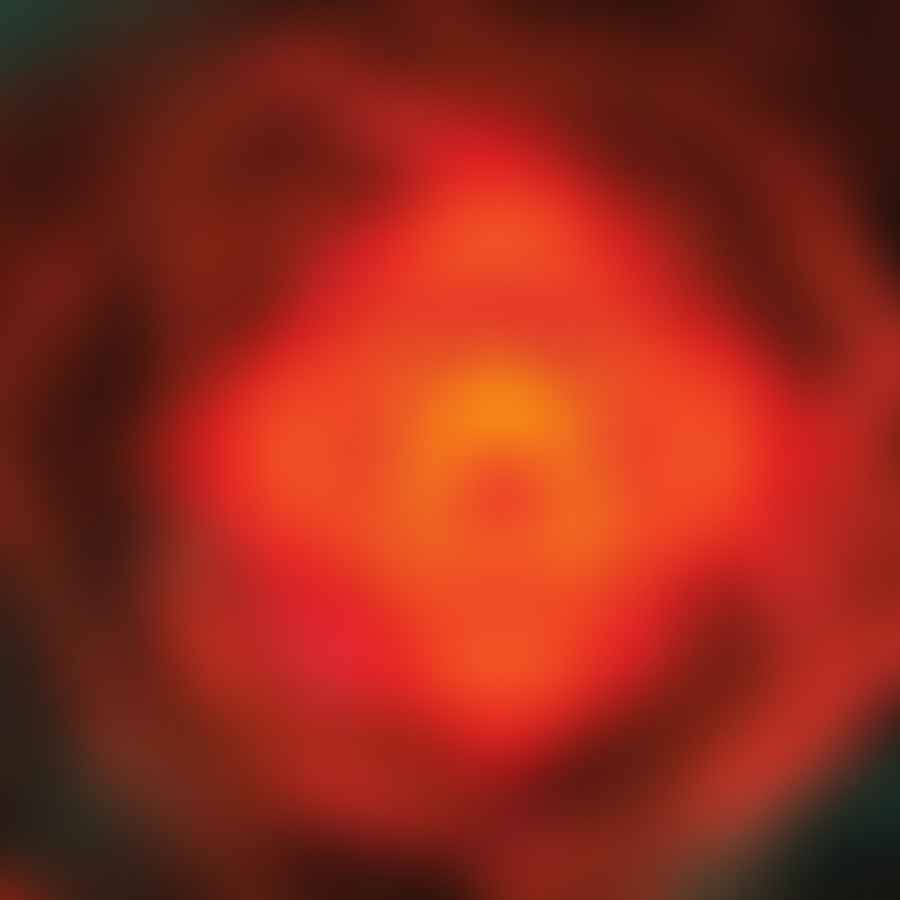 Red root chakra symbol for energy balance