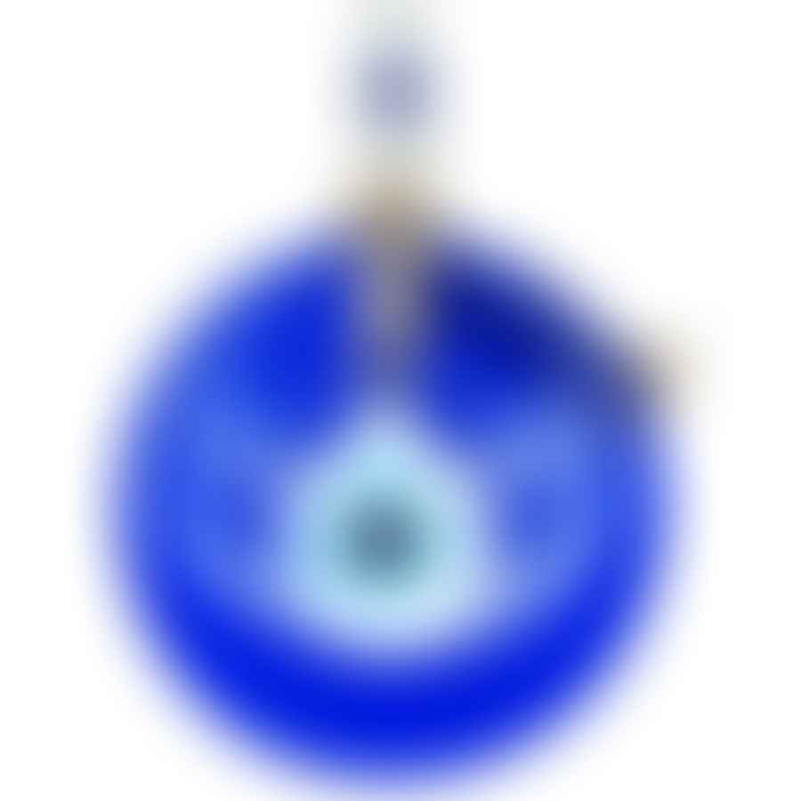 Handcrafted evil eye amulet for protection against negative energy